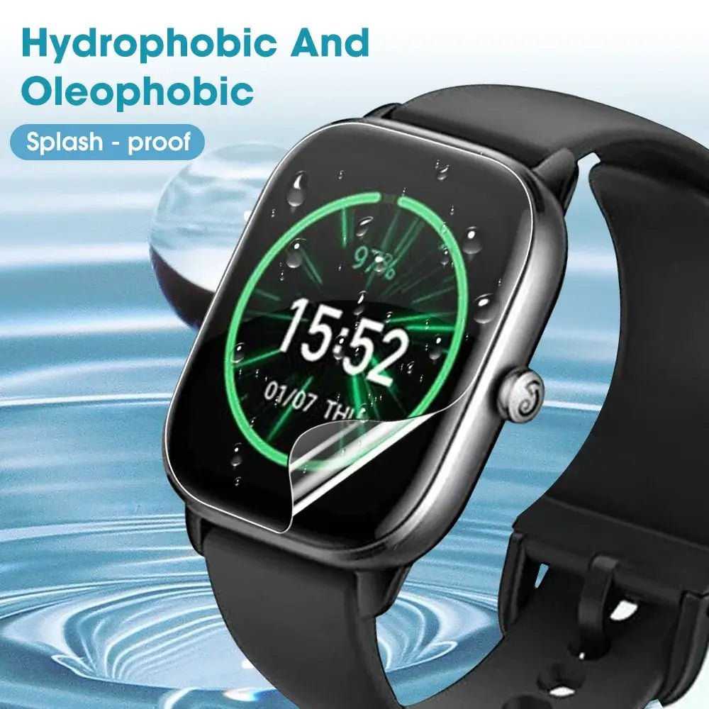 1 - 10Pcs Soft TPU Film For Amazfit GTS 4 4Mini Screen Protector Anti - scratch Hydrogel Film For Huami Amazfit GTS 4 Smartwatch - FashionN hub
