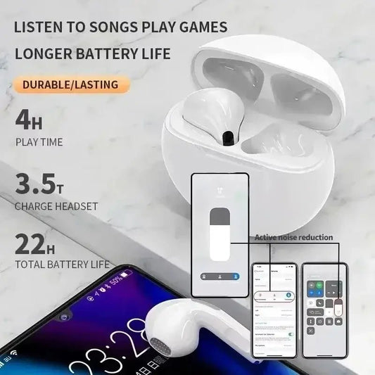 Tws Wireless Bluetooth Headset Stereo Sports Music Headphones Touch Control Mini Bluetooth Earphones for All Smartphones - FashionN hub