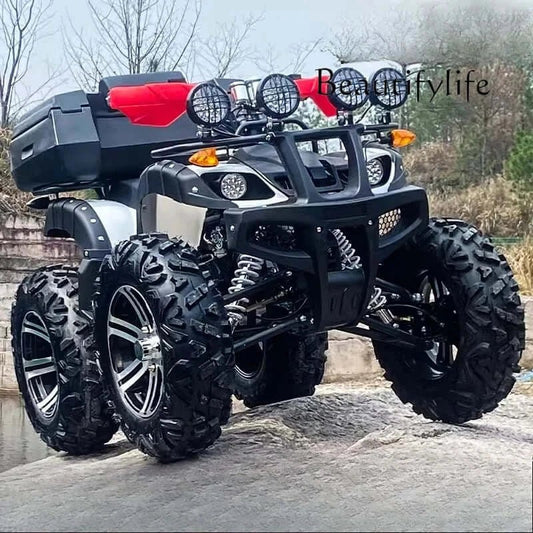 ATV four - wheel off - road four - wheel drive big bull all - terrain mountain electric snowmobile - FashionN hub