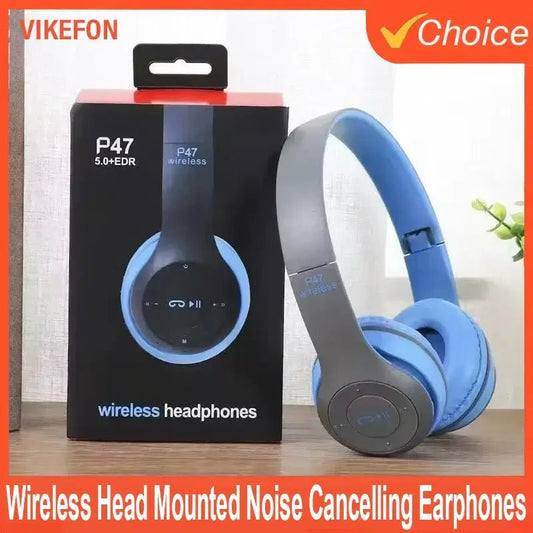 Multifunctional Portable Foldable Headmounted Wireless Bluetooth 5.0 Headset For Bluetooth connection TF Card Wired Connection - FashionN hub