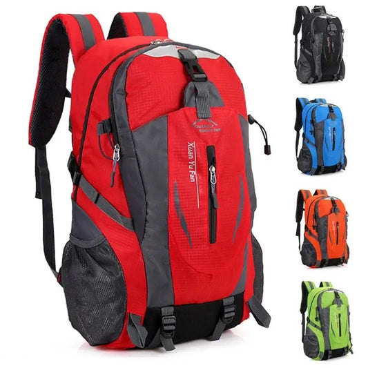 High - quality Nylon Waterproof Travel Backpack Men and Women Mountaineering Travel Bag Hiking Backpack Outdoor Sports Schoolbag - FashionN hub