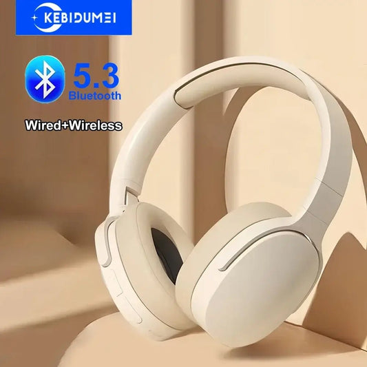 Bluetooth 5.3 Headsets Gaming Headphones Dual Mode Wireless Earphones Foldable Noise Reduction Music Headsets For iPhone Xiaomi - FashionN hub