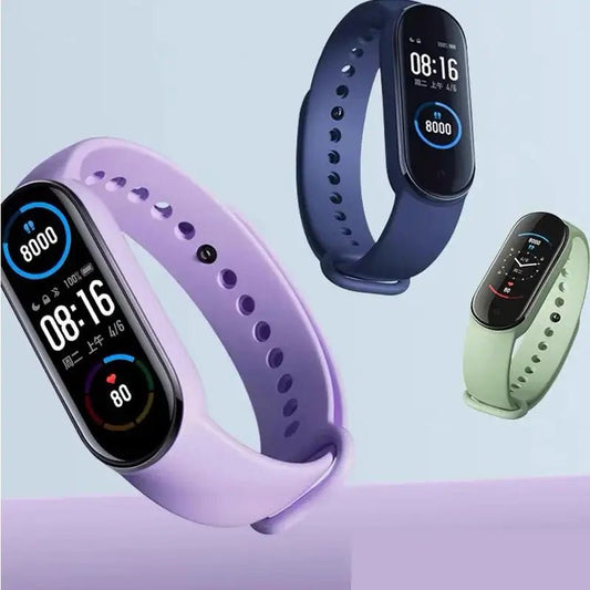 Watchbands For Xiaomi Mi Band 7 6 5 4 3 strap Wristband New Silicone sports Bracelet Correa Mi Band 7 6 5 Smartwatch Accessories - FashionN hub